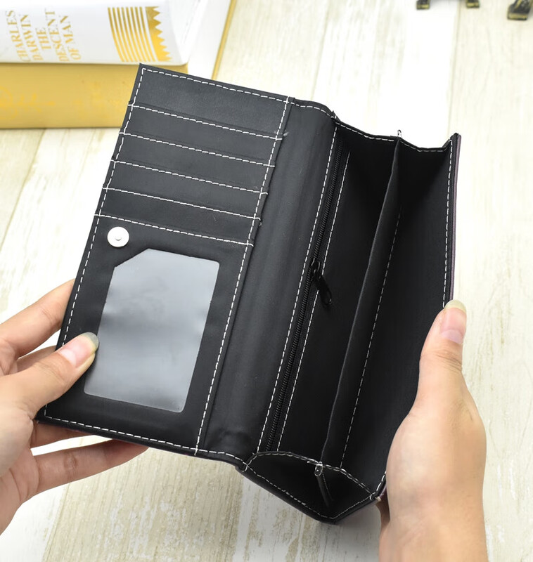 APEX BABY Sword Art Online new anime peripheral long wallet Kirito Asuna two-dimensional men's and women's wallet clutch bag Sword Asuna style new long wallet