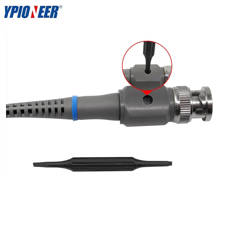 CLCEY Pioneer Oscilloscope Passive Probe P6100/P2100 High Voltage Probe 40KV Universal BNC Port Passive Probe P6020 ((10 1_20MHz)