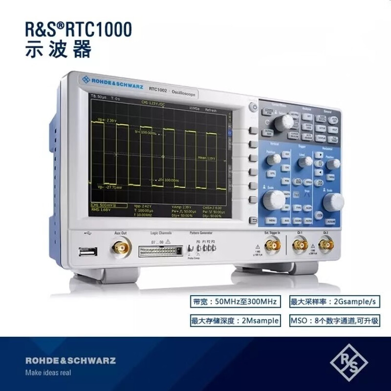 RTC1002 oscilloscope Rohde & Schwarz R&S original spot RTC1002
