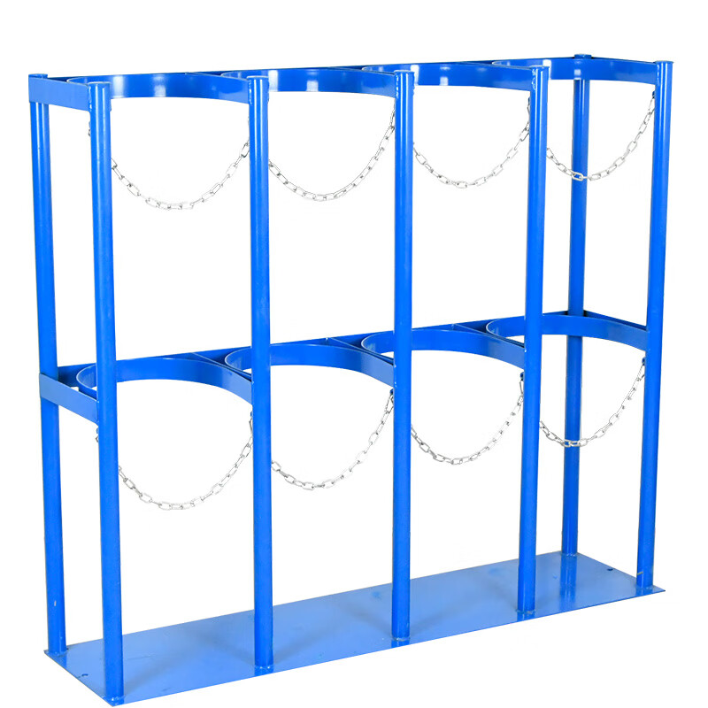 Cylinder holder bracket cylinder acetylene oxygen nitrogen bottle cabinet 3 bottles 4 bottles fire extinguisher 40L mobile dual caliber 24CM