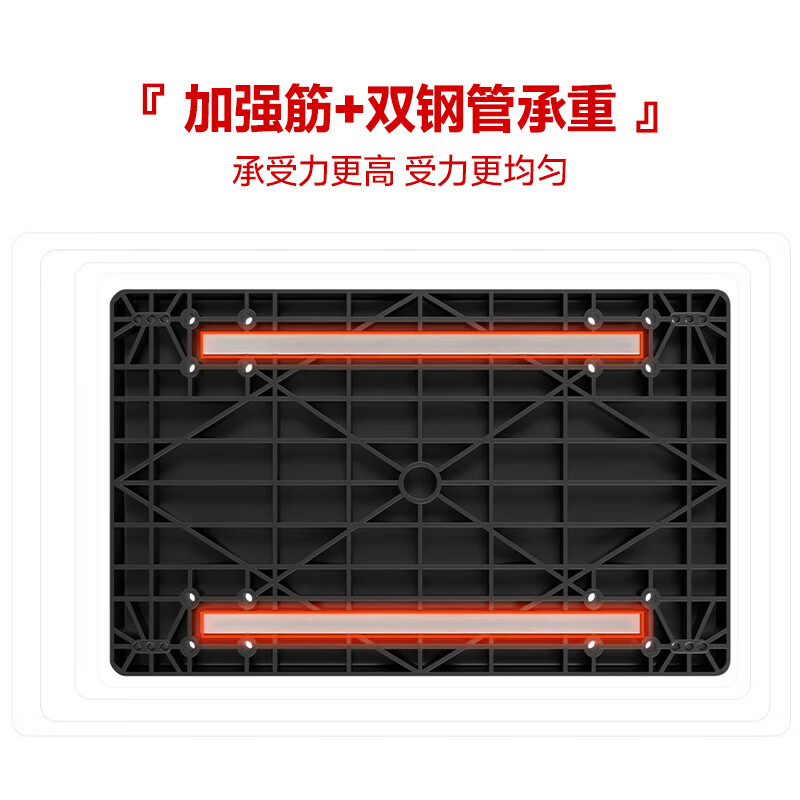 Leyou Baiyi small cart flat hand trolley 72*47cm 4 inch TPR light sound wear-resistant load-bearing 500 pounds decoration moving small trailer transport truck small puller pull truck folding trailer