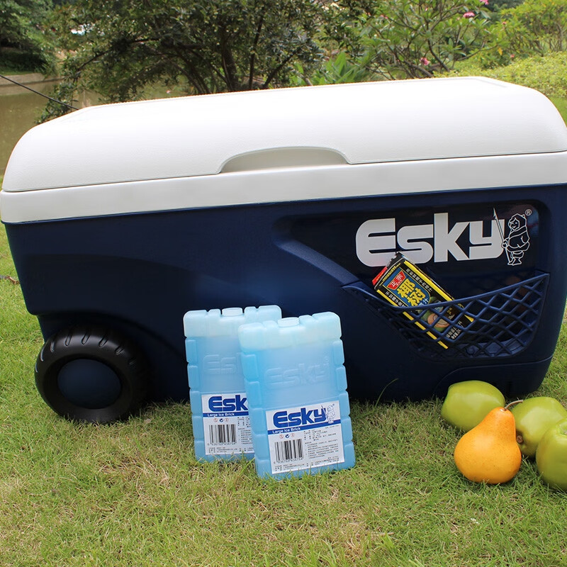 Fantasy Eky box 50 car small 52 outdoor fresh-keeping sea box foam box 65 65L350ml ice brick 4 pieces