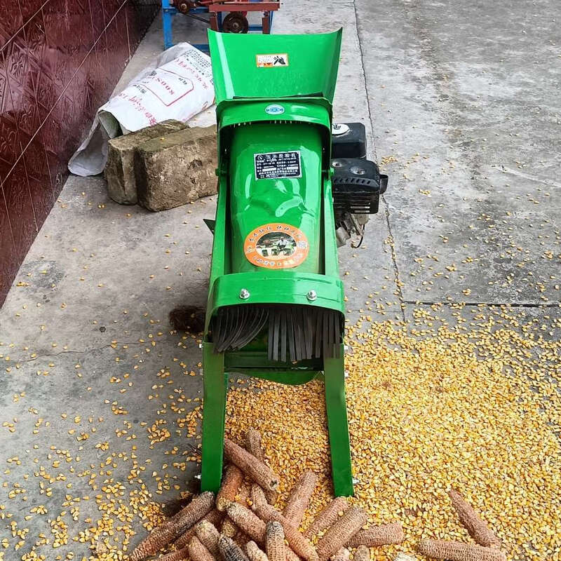 Jiang Zhiai gasoline engine version corn thresher household corn peeling machine gasoline engine version corn thresher single frame (customer