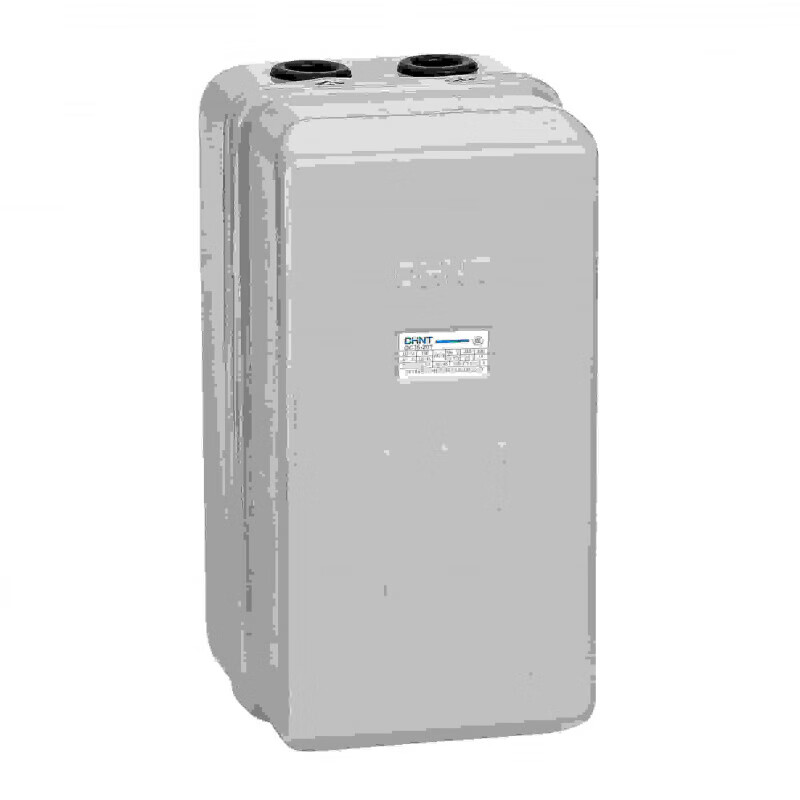 Chint electromagnetic starter QC36-4T 10TA 20TA 30TN 380V button magnetic 220V starter QC36-20TN380V45A no button reversible