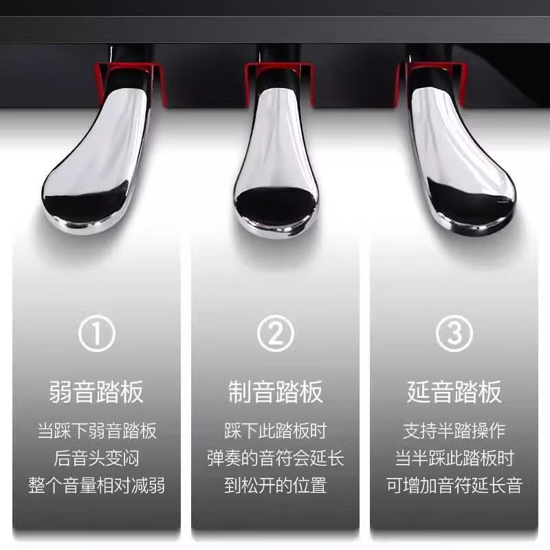 Yamaha electric piano with heavy hammer 88 keys, professional grade examination for beginners, home professional playing, children's intelligent upright electronic piano, beginner-level vertical cover, wood grain, black strength, YDPS-35. Collect and purchase to receive a luxury gift package + instructional video