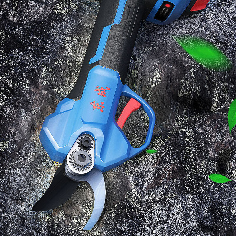 Dongcheng electric pruning scissors for cutting branches and fruit trees rechargeable pruning scissors special lithium battery garden pruning scissors Dongcheng DCYD35 2 batteries 2.0Ah official standard
