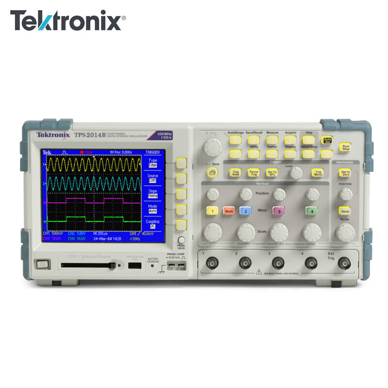 TEKTRONIX Tektronix mixed domain digital storage oscilloscope TPS2012B TPS2014B TPS2024B dual four-channel TPS2012B (100MHz_1G sampling_2 channels)