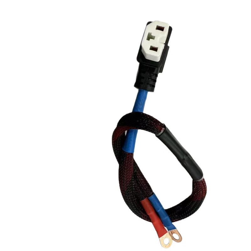 Pinzi plug power cord 10 square meters electric vehicle inverter battery cable high power Pinzi plug Pinzi elbow cable 10 square meters 50 cm