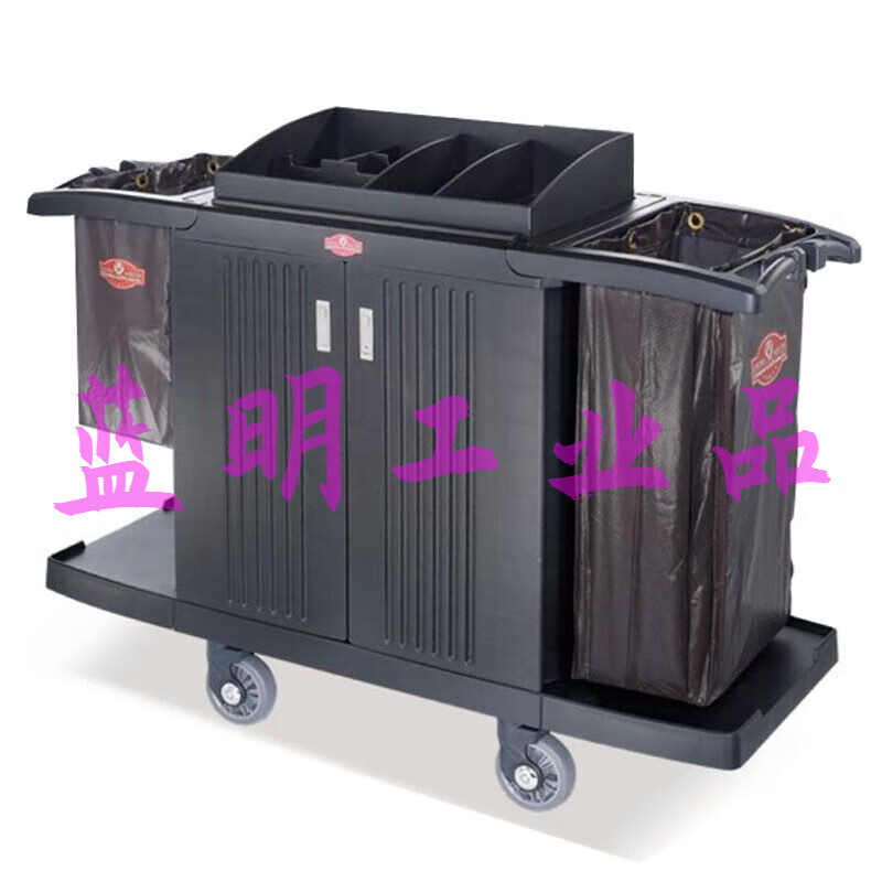 Southern bilateral service vehicle hotel room work linen vehicle room entrance hand push collection vehicle cleaning cleaning vehicle unilateral shuttle flexible universal