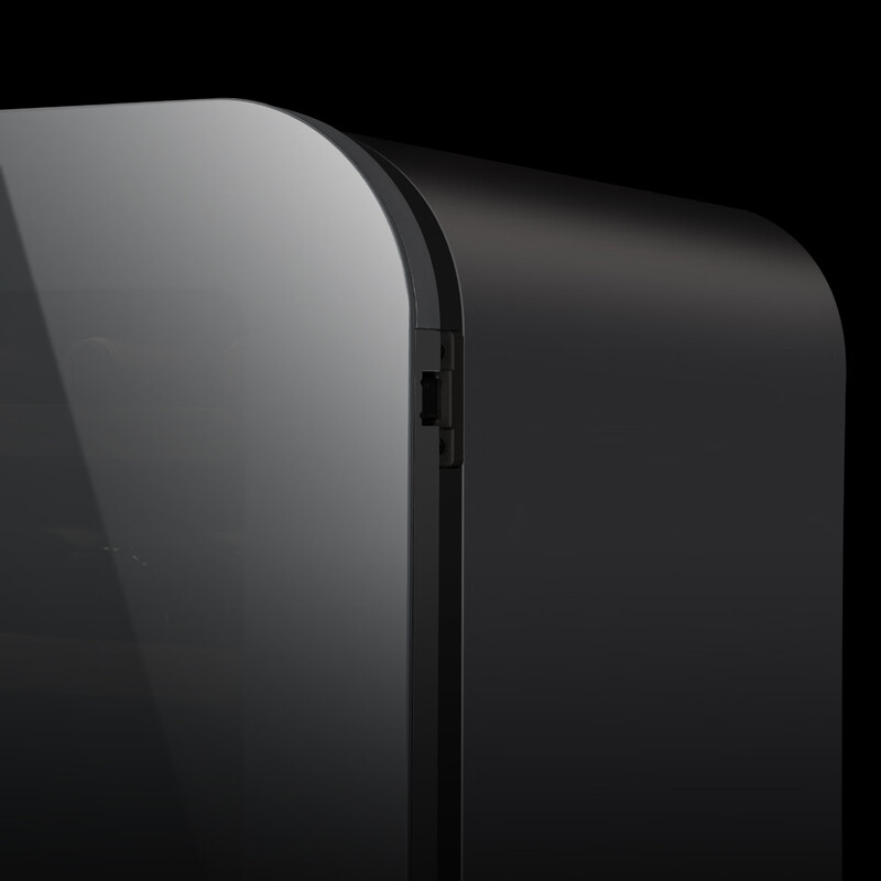 PULADI variable frequency first-class energy-efficiency ice bar, independent freezing area, home living room refrigeration, frost-free office refrigerator, dual-temperature beverage, wine cabinet, tea and fruit freshness and ice making, 1.76 meters, pearlescent white, dual-temperature, freezing + refrigeration 229L