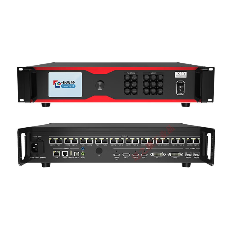 Video processor LED full color large screen master player indoor receiving card 75E