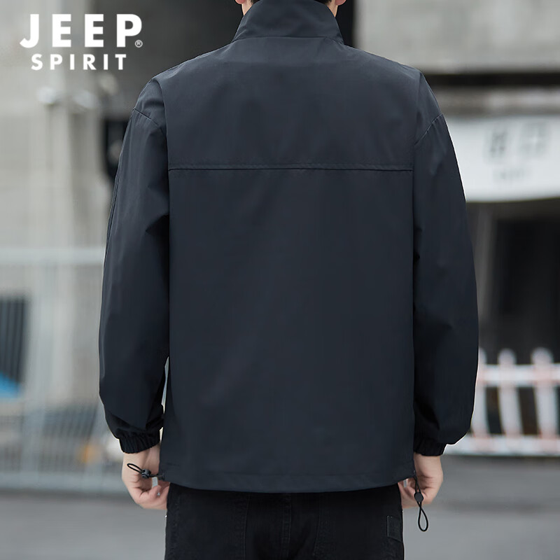 JEEP SPIRIT Jeep jacket men's autumn stand collar jacket men's casual jacket men's loose clothes men's clothing