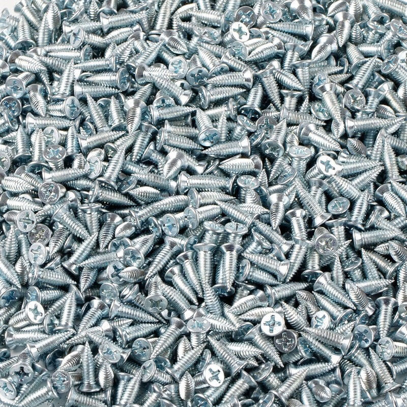 Peifan self-tapping light steel keel flat head screws small fat nails ceiling decoration fixing screws light steel keel (500 pieces)