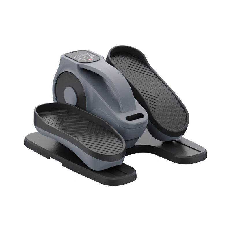 JIFEIMAN rehabilitation training equipment bicycle for the elderly, stroke, hemiplegia, bedridden leg, upper and lower limbs, cerebral infarction rehabilitation exercise, white gray, wireless remote control + elastic foot straps, forward and reverse rotation + active/passive mode