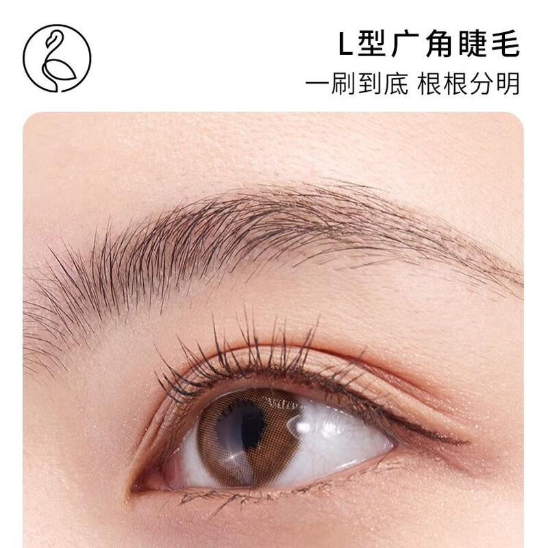FLAMINGO (FLAMINGO) mascara double grafted thick, long, curling, waterproof, not easy to smudge, combination package for women, stunning and exciting slim combination package