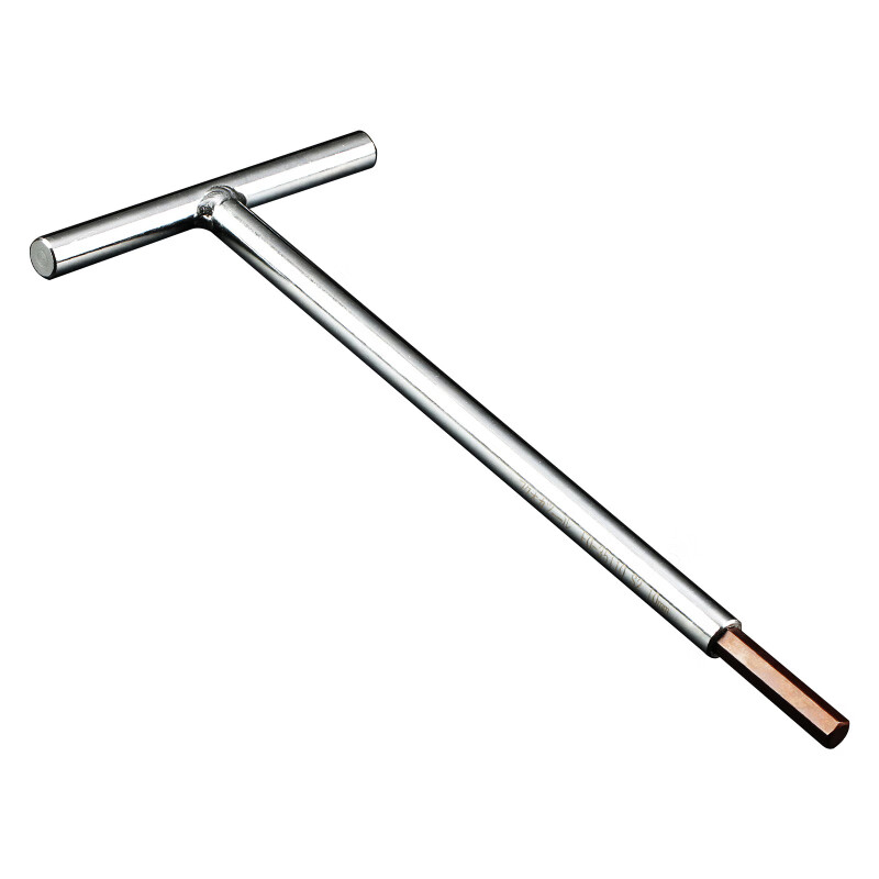 鰰Fukuoka Tools Industrial Grade T-shaped Wrench T-shaped Hexagonal Screwdriver Extended Flat Head Hexagonal 8mm
