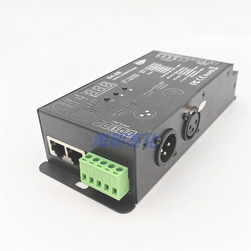 Constant voltage decoder controller LEDRGBRGBW can select digital tube LED decoder light strip frequency DMX512/three channels (RGB) 3*10A 1236V