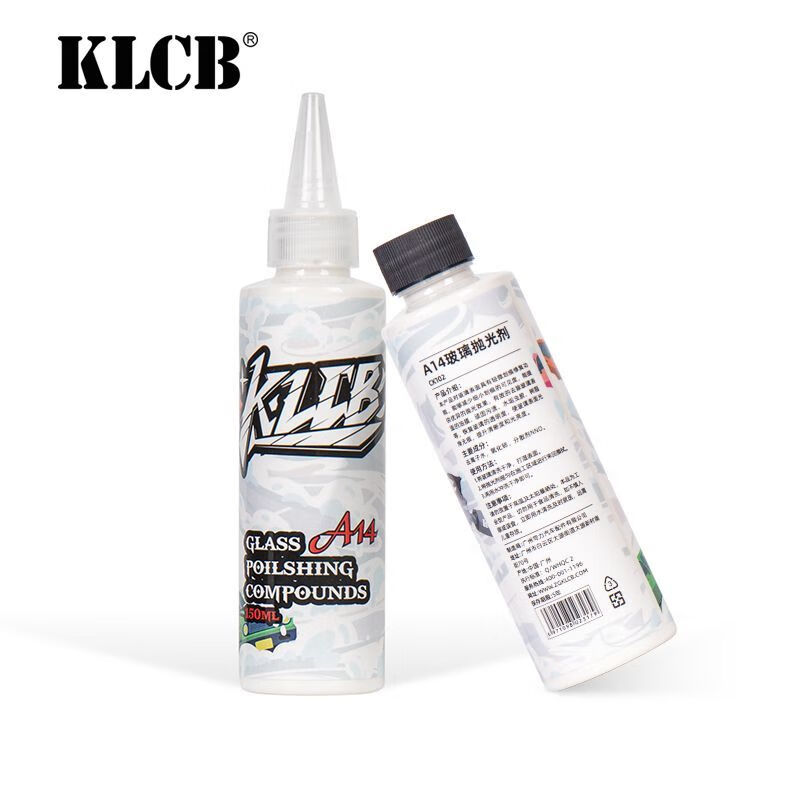 Klcb degreasing film car glass polishing powder upgrade oxidized oil film coating water stain slight scratch polishing liquid glass degreasing film agent 150ML +1 sponge wipe