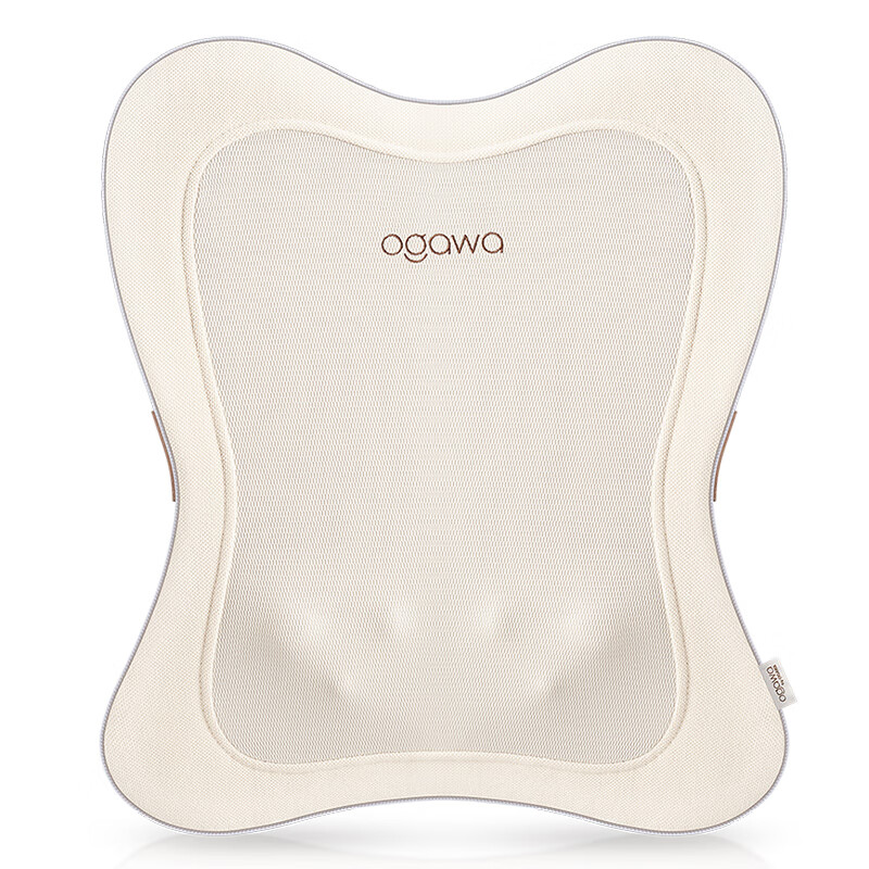 Aojiahua Waist Massager Shoulder, Cervical and Back Massager Pillow Office Cushion Full Body Hot Compress for Parents, Boyfriend, Birthday, New Year's Day New Year's Day Gift 2101S+ Light Cloud Gray