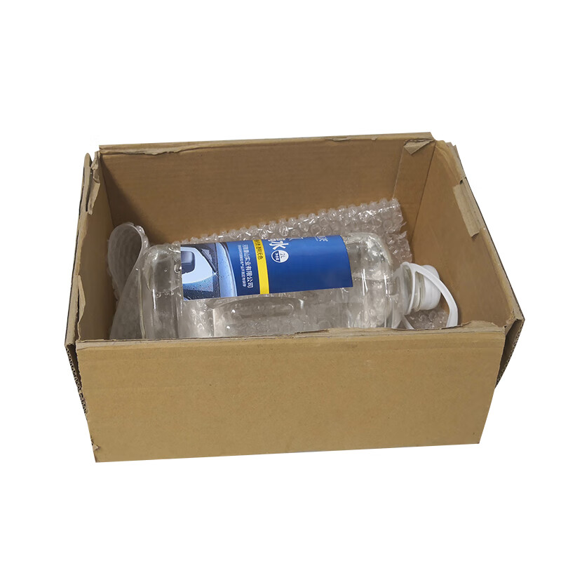 Glass water -40 degrees bottle