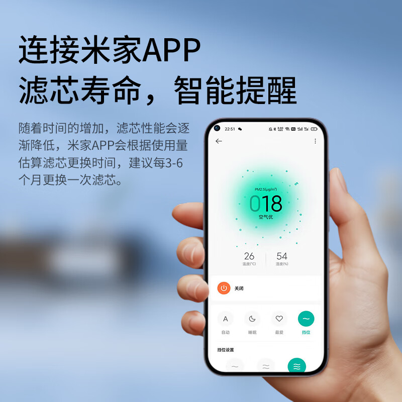 Green dust adapts to Xiaomi (MI) Mijia air purifier filter element MAX/4MAX/MAX enhanced version/AC-M21-SC/AC-M5-SC to remove aldehyde and haze PM2.5