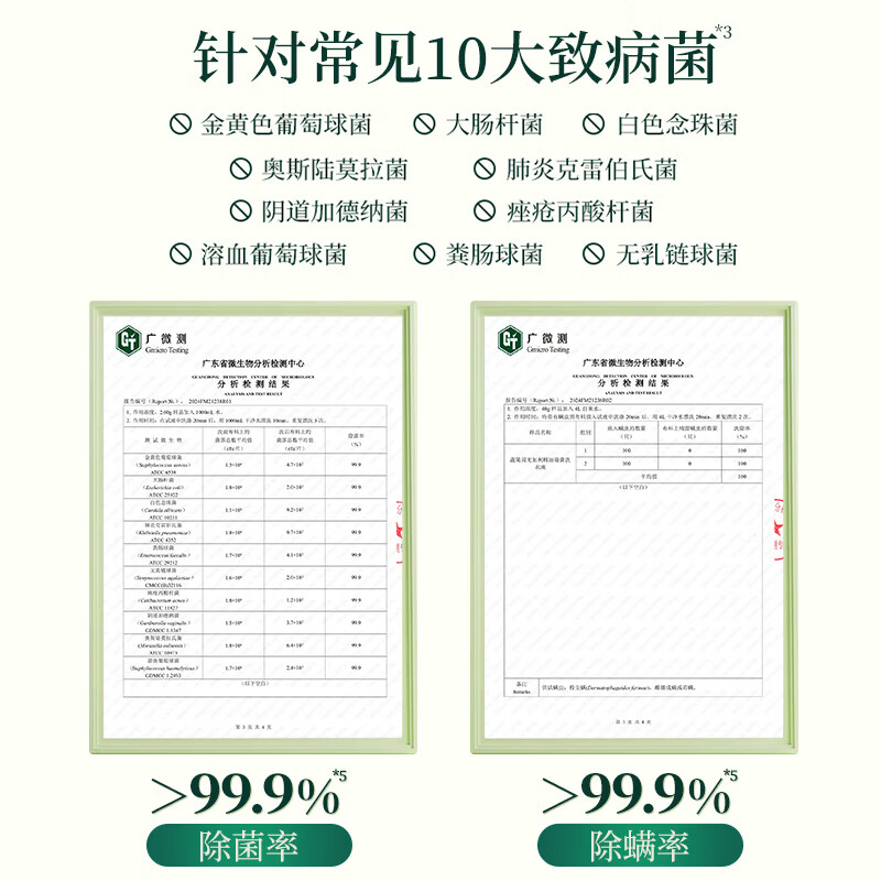 Vegetable Garden Eucalyptus sterilizing quick-wash laundry detergent 2 pounds, fungi, mites, odor, long-lasting fragrance, 15 minutes quick wash