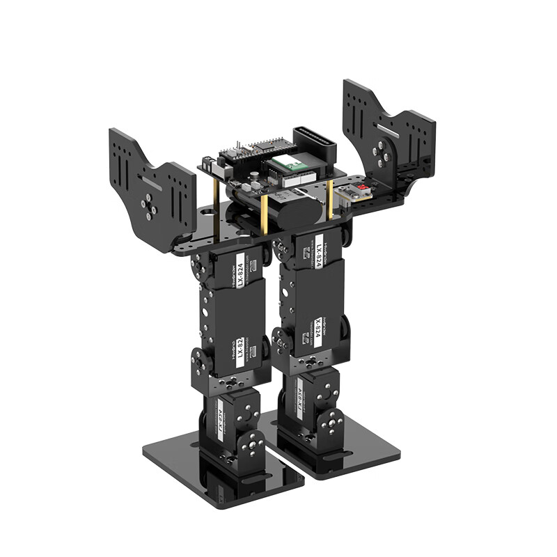 Yue Changsheng Huan'er Open Source Narrow-footed/Cross-footed Robot 6-DoF Bipedal Racing China Engineering Robot Competition Narrow-footed Robot/Standard Version/Parts