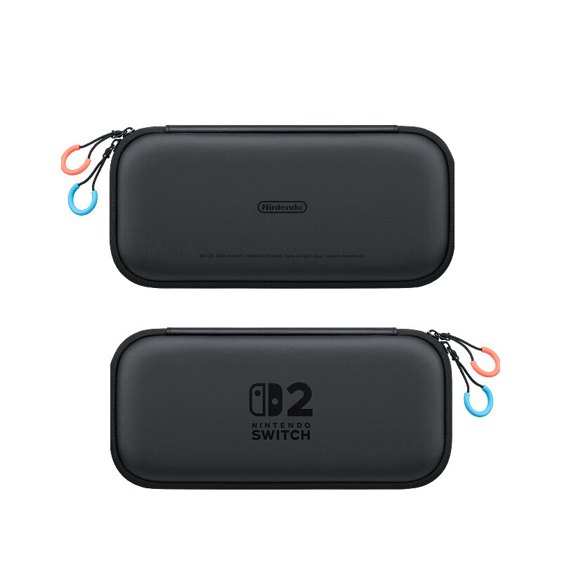 Nintendo Switch Nintendo second generation game console original storage bag portable version Hong Kong version black Switch2 multi-function portable protection anti-fall storage box peripheral accessories