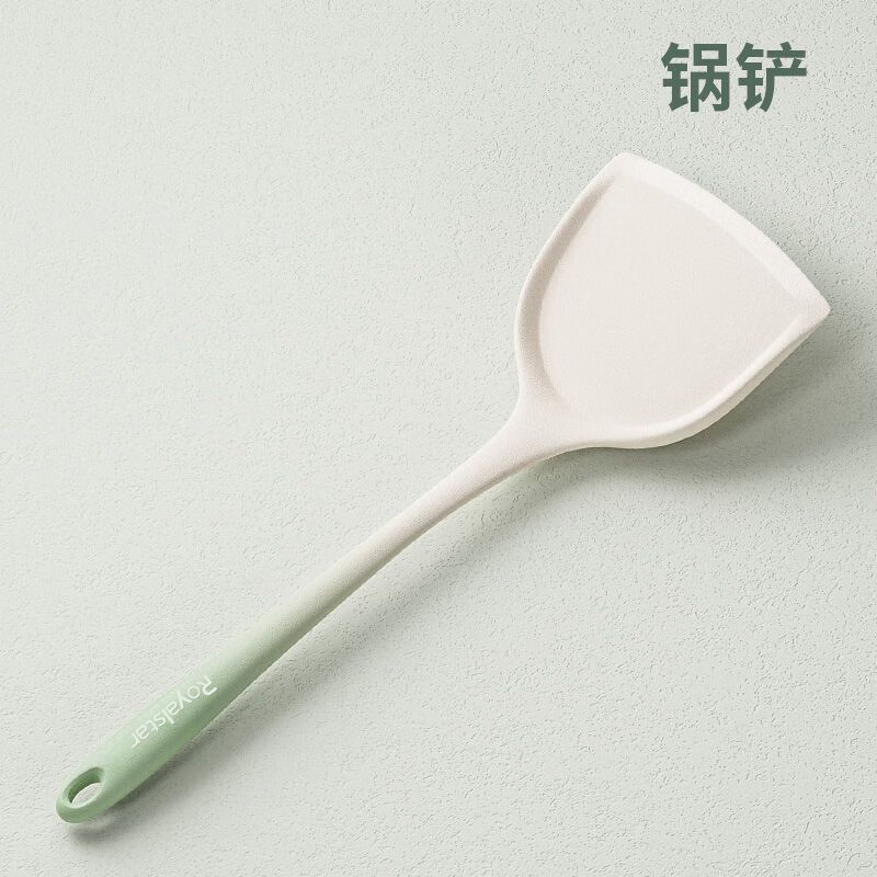 Royalstar silicone spatula household food grade special cooking spatula high temperature resistant soup rice spoon non-stick set spatula