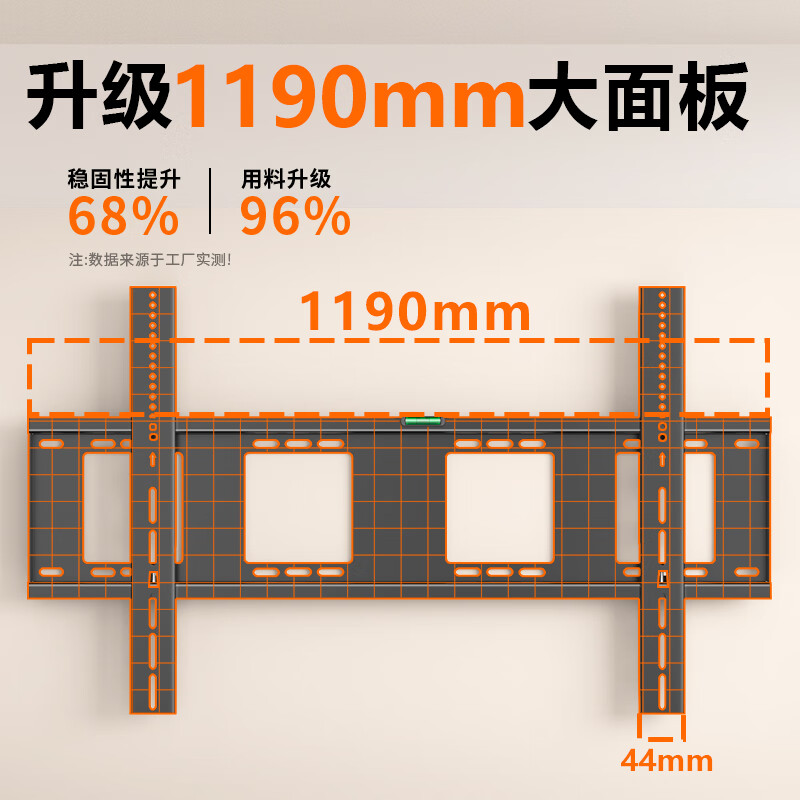 Xingkaishi TV Mount Fixed TV Wall Mount Bracket Brand Universal Suitable for Hisense Skyworth TCL Huawei Smart Screen TV Stand Standard Model 14-32 Inch - Load Bearing 25kg (Small Size)