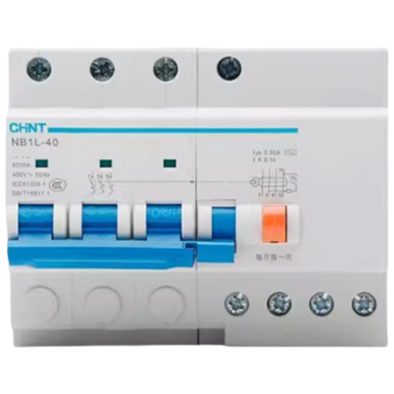 Chint (CHNT) NB1L-40 leakage protector with air switch circuit breaker NB1L-40 4P C40 30mA (R)