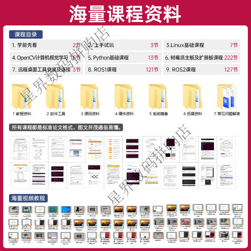 Huaner ROS robot quadruped robot dog PuppyPi bionic intelligent programming AI vision large model Raspberry Pi 4B/5 development version including radar + voice + sensor expansion package Raspberry Pi 4B/8G
