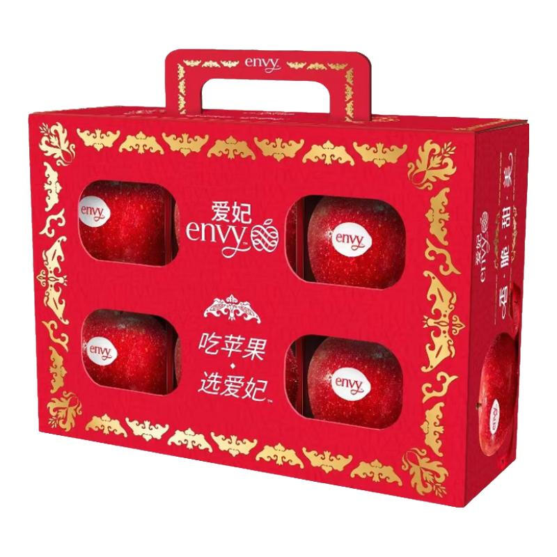 Aifei American Apple, extra large fruit, 6 pieces, fruit gift box, imported fresh, single fruit starting from 200g, shipped directly from the source