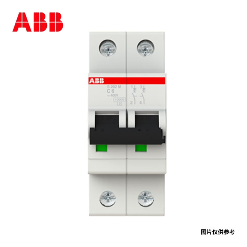 ABB air switch S200 2P C16A circuit breaker 10kA S202M-C16 circuit breaker 10111837