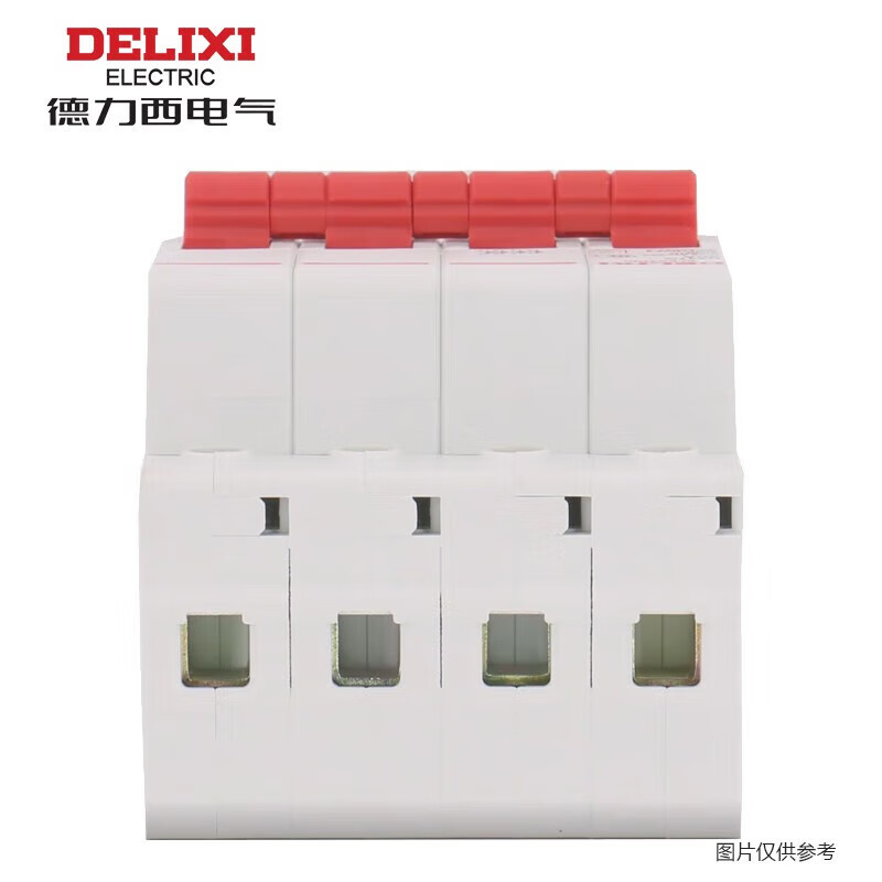 Delixi Electric DZ47-125 high current circuit breaker DZ471254D125 4P 125A D type 10kA 400VAC
