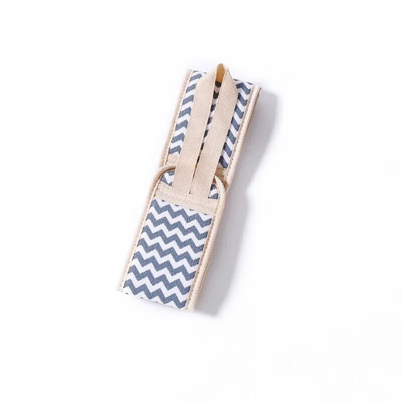 FANCYCHIC's new three-piece bath towel set, strong decontamination, double-sided bath gloves for men and women with back strips, wavy navy blue, single pack, bath flowers.