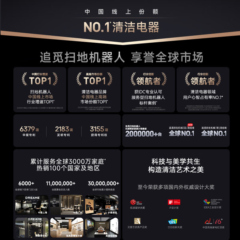 Chuimi S30 Pro Ultra series sweeping robot, fully automatic sweeping and mopping all-in-one dust collecting and sweeping and mopping machine, S30 Pro Ultra enhanced version - upper and lower water