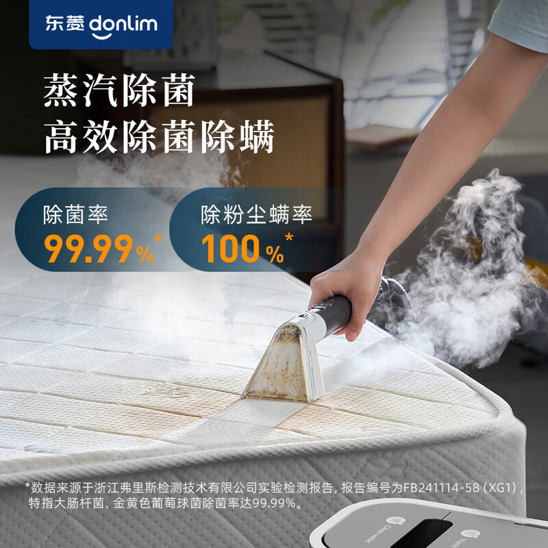 Dongling fabric sofa cleaning machine high temperature steam carpet mattress curtain cleaning machine DL-3901 cotton cloud white-standard configuration