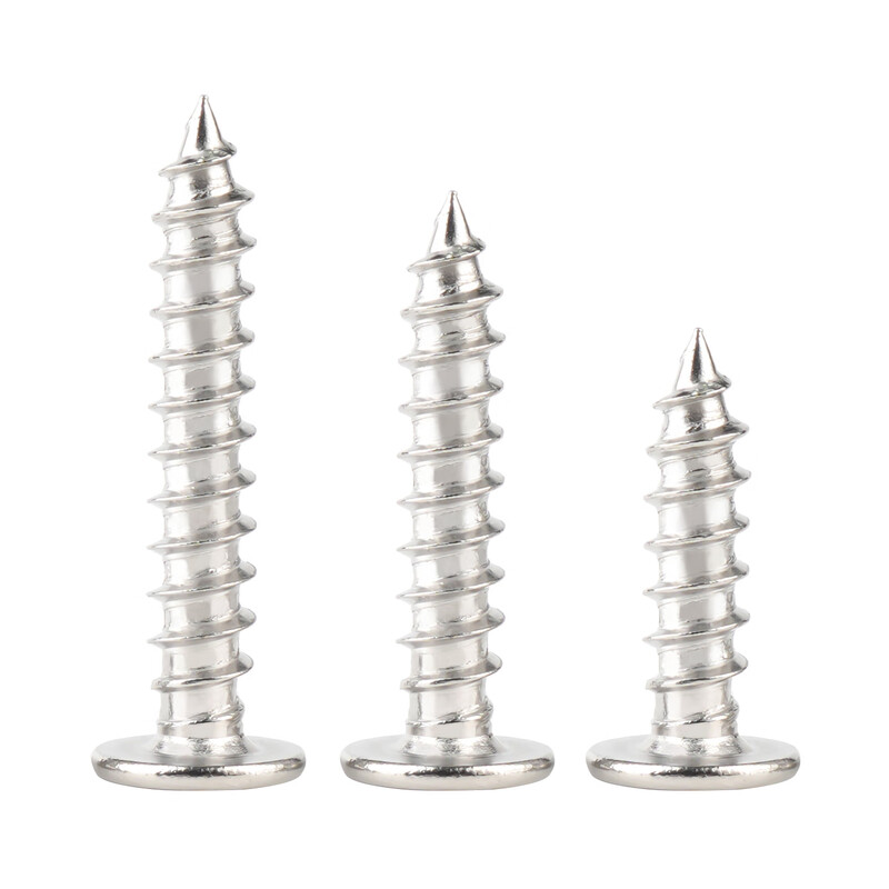 TMJD MISS304 stainless steel screws m4*16 self-tapping screws cross round head TA screws flat head CA self-tapping screws 304 round head TA screws m4*16