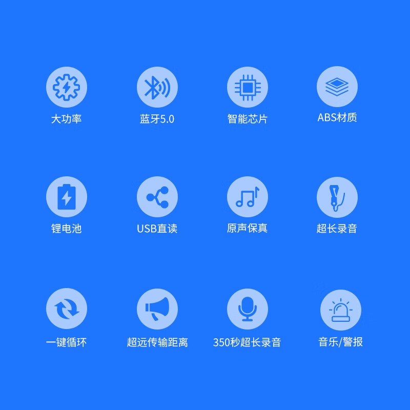 Patriot A81 Pro large loudspeaker megaphone recording handheld promotional stall selling vegetables and vending device small loud loudspeaker rechargeable