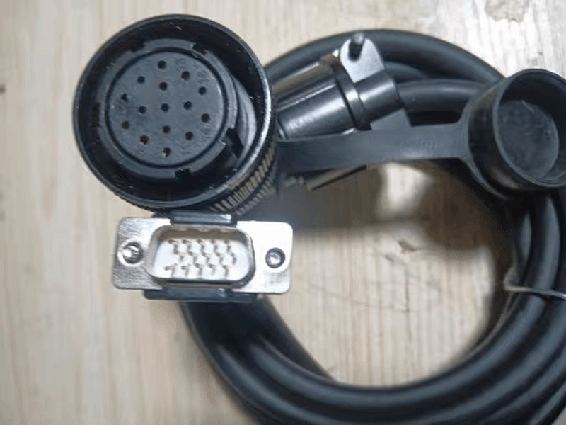 Wade encoder line W-15B20B Keyuan drive motor 60.80ST-M01330 line 15B075LM 10m high power green line