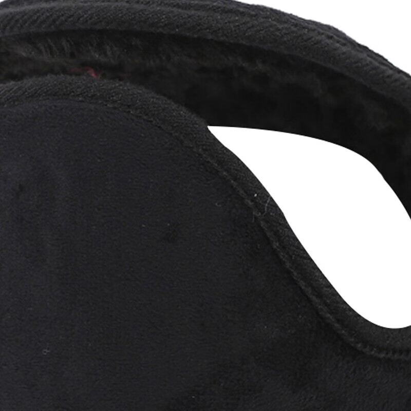 Bovonik earmuffs earmuffs earbags plush earmuffs for men and women winter back-wearing warm earmuffs Erbin same style black