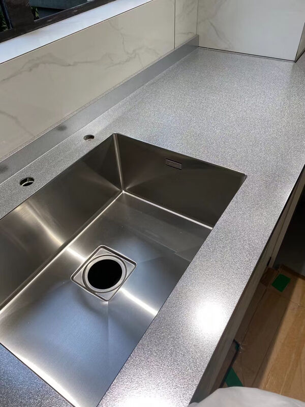 Wen Yijia Ningbo 304 stainless steel cabinet anti-scratch countertop 1 meter