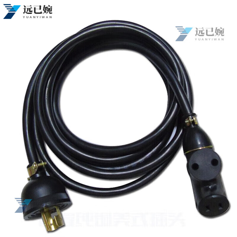 MieLanat gasoline generator special plug accessories collection output 220V socket American conversion with wire pure copper plug plus 3 meters cable