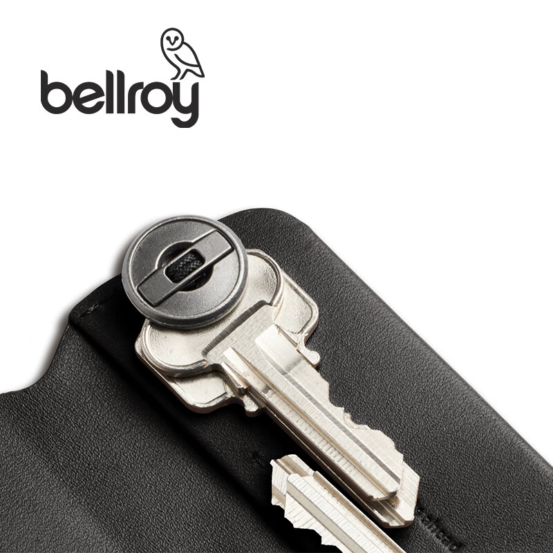 Bellroy Australia KeyCoverPlus Spring New Third Generation Keychain Leather Protective Cover Clay Brown