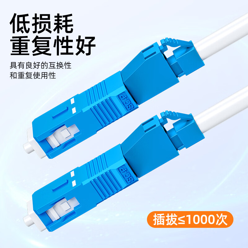 Sai Fiber Telecommunication Grade Fiber Adapter SC-LC Male and Female Fiber Coupler Round to Square Head Optical Power Red Light Pen Butt Connector