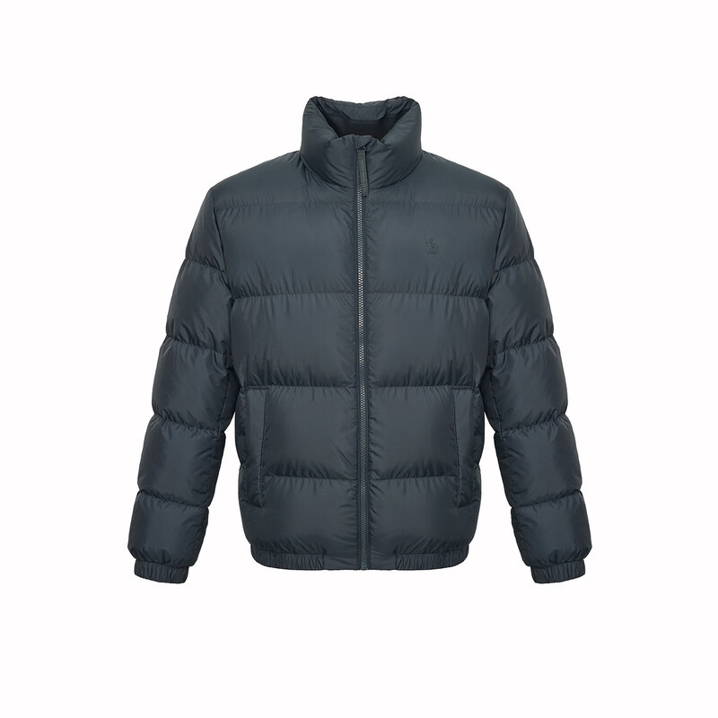 HAZZYS men's winter coat fluffy bread coat stand collar casual down jacket men ASFZU0BDUA4