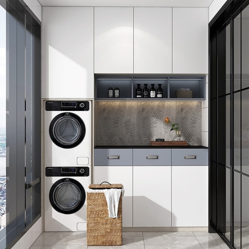 Oppein Xuanniao Wardrobe Customized Modern Minimalist Storage Cabinet Customized Living Room Cabinet Customized Six Spaces Whole House 9999/10 Package Price