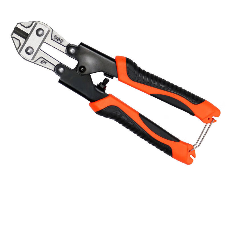 Cast solid bolt cutters wire cutters steel bar cutting and locking wire hydraulic pliers special powerful scissors 8 inches