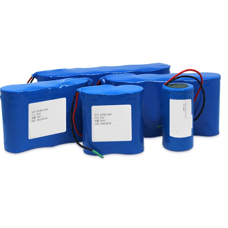 Kaiyuanda solar light battery 32650 lithium iron phosphate battery street light battery 3.2V-15000 mAh 3 cells side by side with board outlet